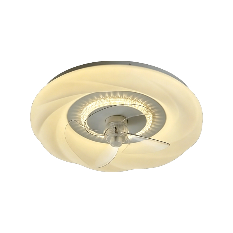 Ventilateur de plafond à tige descendante avec lumière Ventilateur de plafond à tige descendante avec lumière