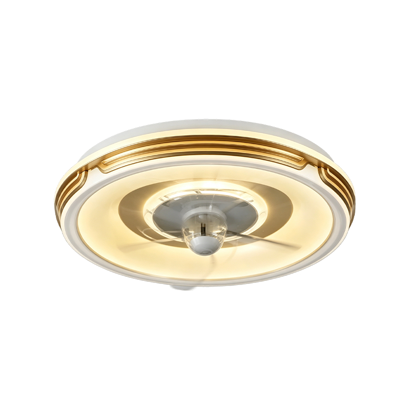 Ventilateur de plafond à tige descendante avec lumière Ventilateur de plafond à tige descendante avec lumière