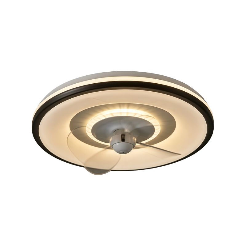 Ventilateur de plafond à tige descendante avec lumière Ventilateur de plafond à tige descendante avec lumière