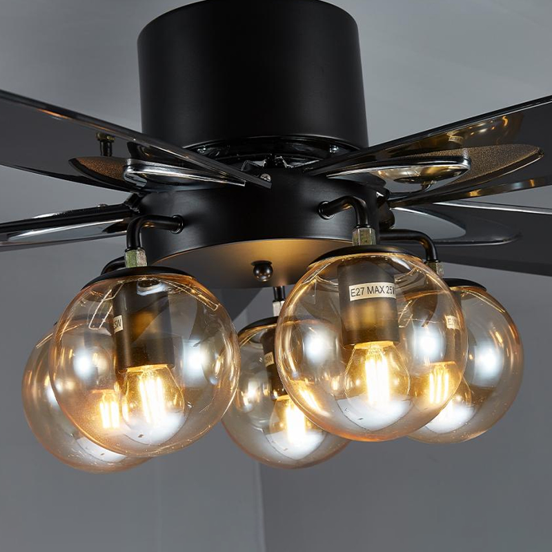 Ventilateur de plafond à lame ABS de grande taille avec lumière