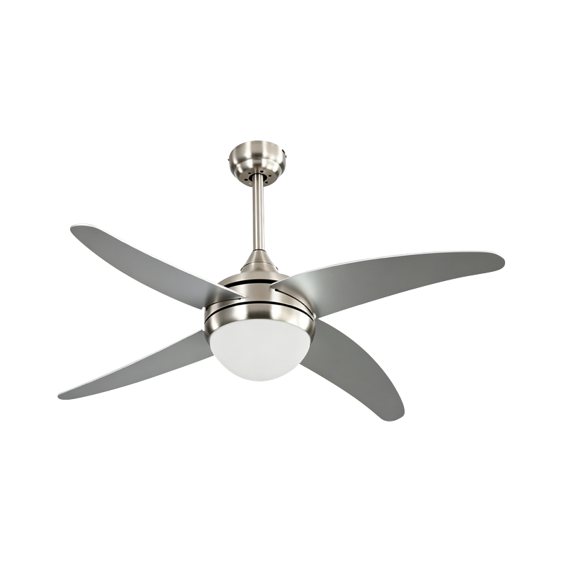 Ventilateur de plafond à pales en contreplaqué avec lumière