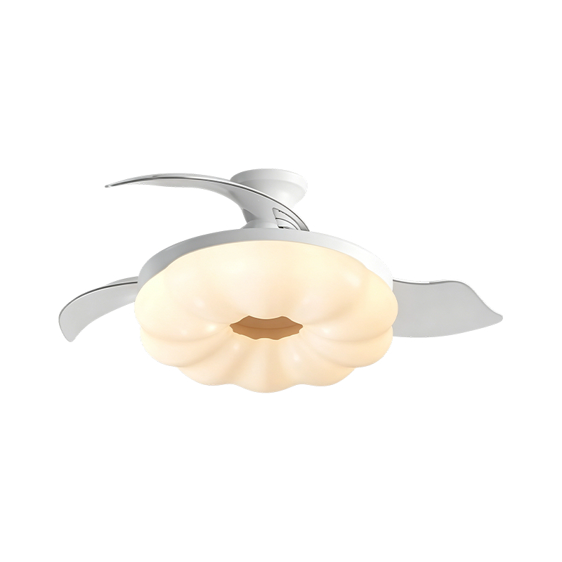 Lumière de ventilateur de plafond LED en acrylique ciel étoilé