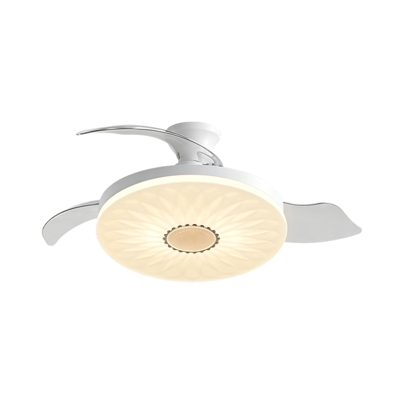 Lumière de ventilateur de plafond LED en acrylique ciel étoilé