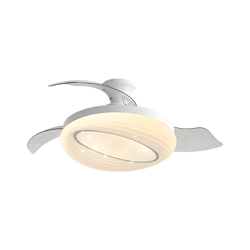 Lumière de ventilateur de plafond LED en acrylique ciel étoilé