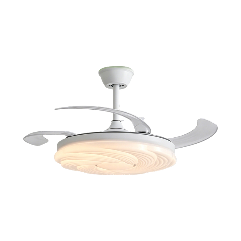 Lumière de ventilateur de plafond LED en acrylique ciel étoilé