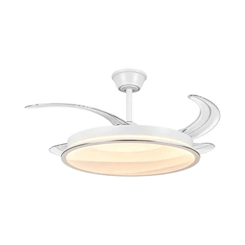Lumière de ventilateur de plafond LED en acrylique ciel étoilé