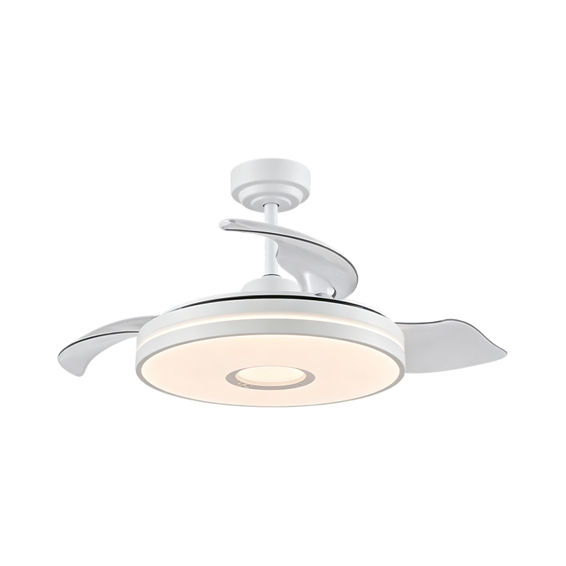 Lumière de ventilateur de plafond LED en acrylique ciel étoilé