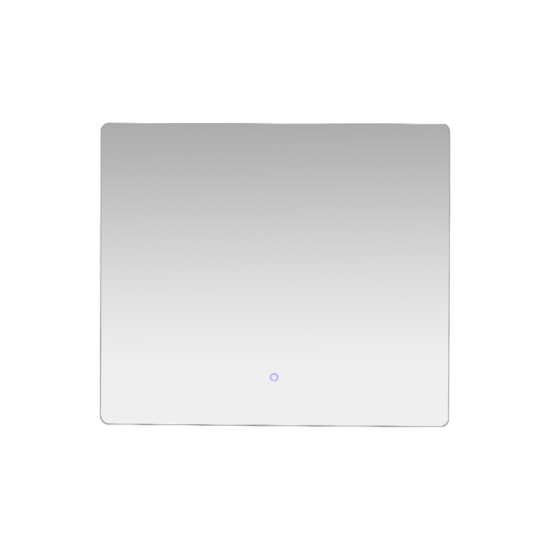 Miroir de salle de bains rétroéclairé à gradation intelligente et désembuage à LED
