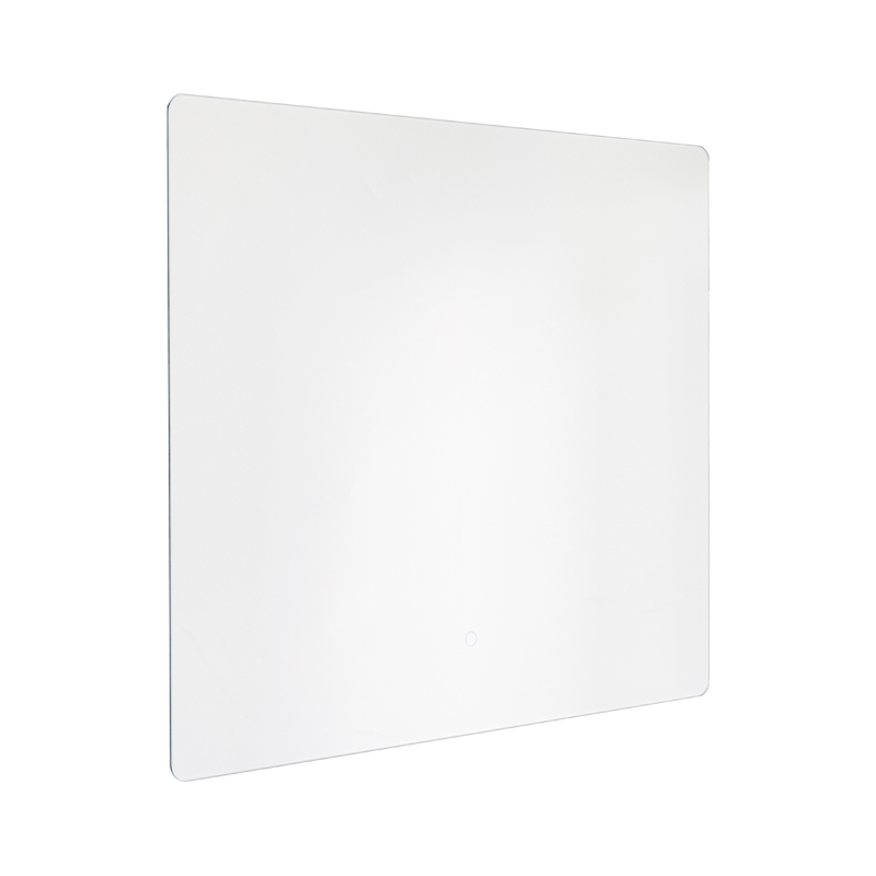 Miroir de salle de bains rétroéclairé à gradation intelligente et désembuage à LED