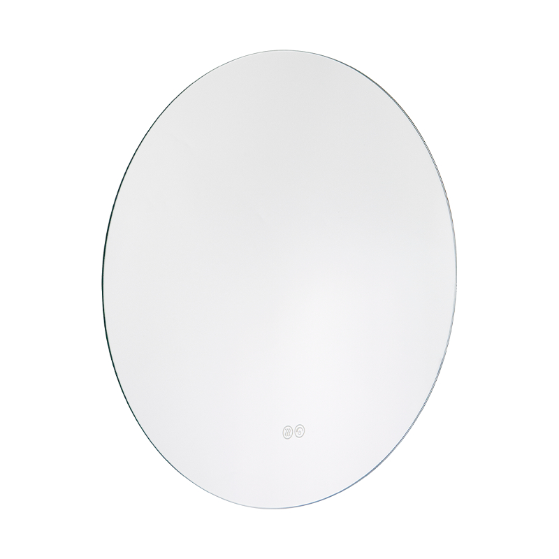 Miroir de salle de bains rétroéclairé à gradation intelligente et désembuage à LED