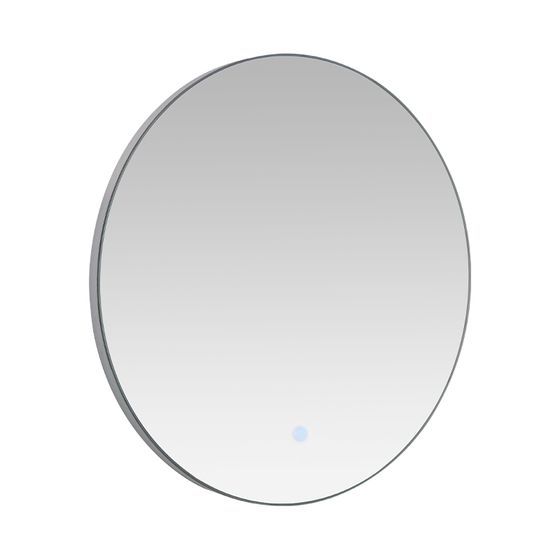 Miroir de salle de bain rétroéclairé intelligent à intensité variable LED