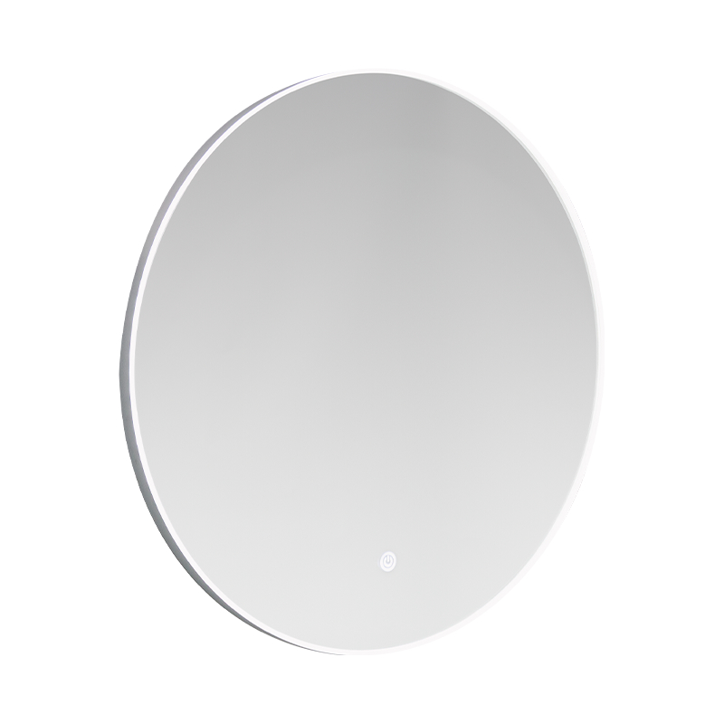 Miroir de salle de bain rétroéclairé intelligent à intensité variable LED