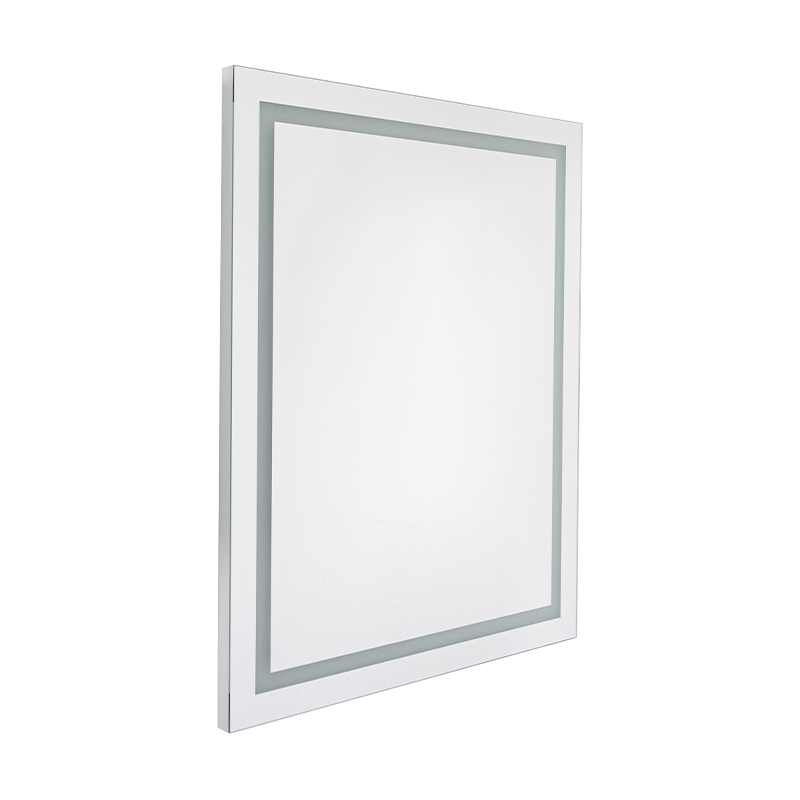 Miroir de salle de bain rétroéclairé intelligent à intensité variable LED